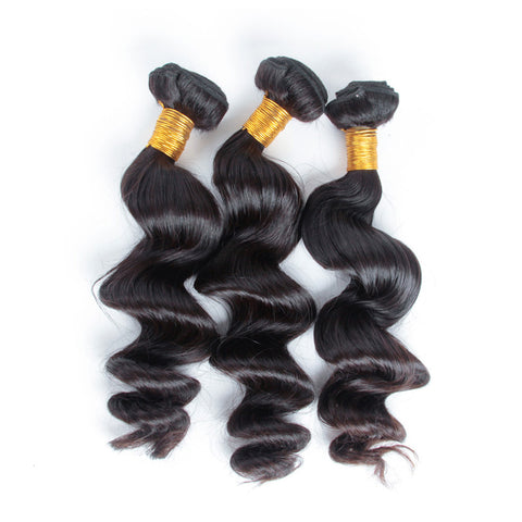 3 Brazilian Loose Wave Bundles - Exotic Hair Shop
