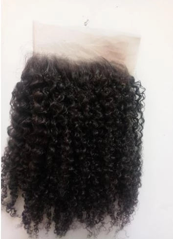 HD Film Lace Kinky Curly Closure - Exotic Hair Shop