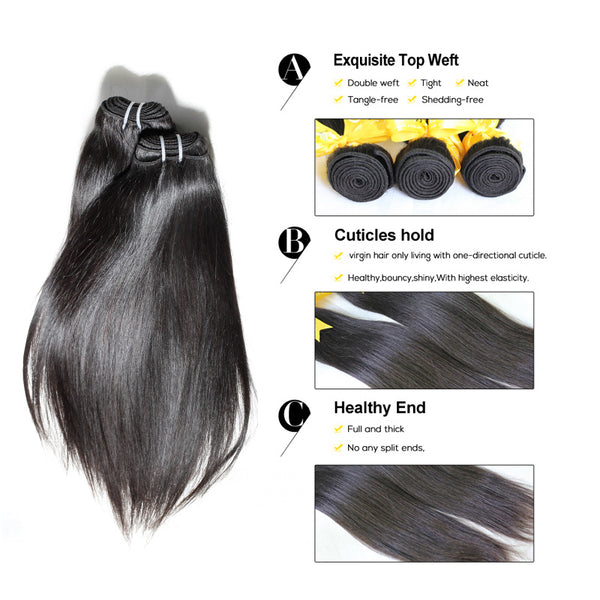 Indian Straight Bundle - Exotic Hair Shop