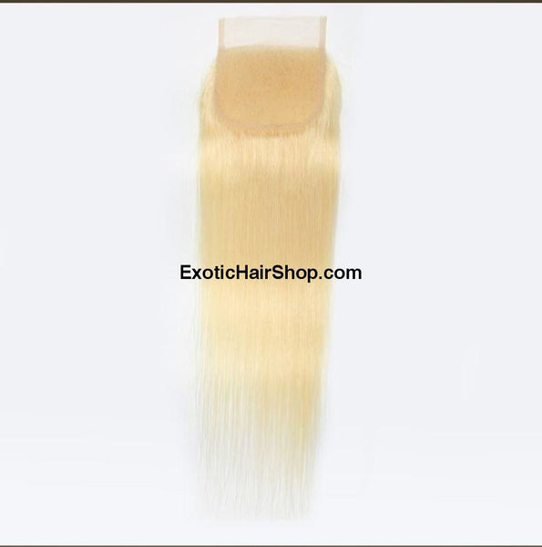 HD Lace Closure 5x5 613 Blonde - Exotic Hair Shop