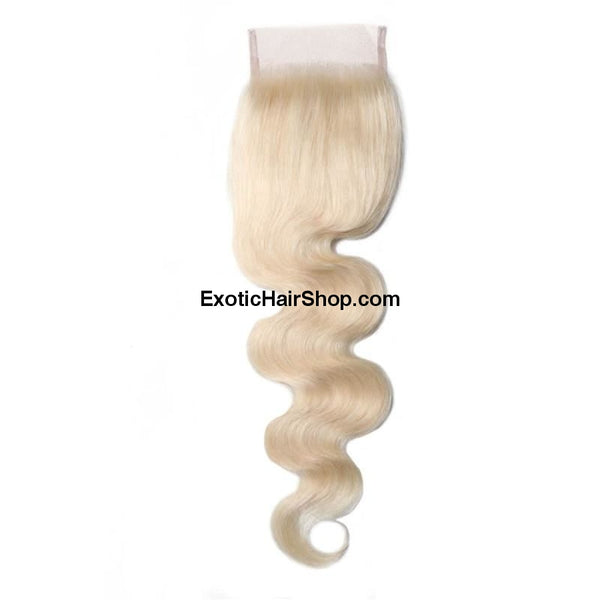HD Film Lace / HD Lace Closure 4x4 613 Blonde - Exotic Hair Shop