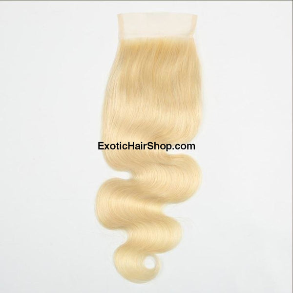 HD Lace Closure 6x6 613 Blonde - Exotic Hair Shop