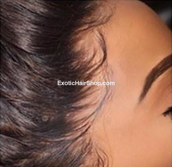 HD Film Lace / Illusion Lace Wig on a 4x4 Closure - Exotic Hair Shop