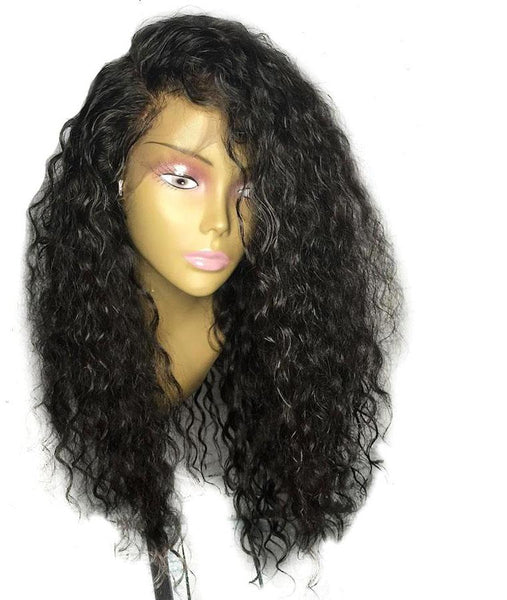 Brazilian Curly 13x6 Lace Front Wig with Pre-Plucked Baby Hair - Exotic Hair Shop