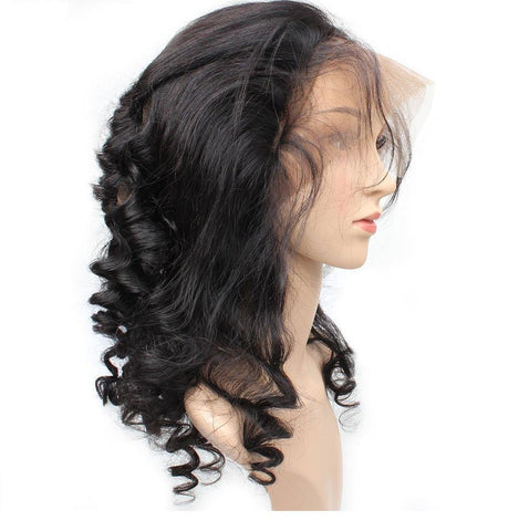 Indian Loose Wave 360 Lace Frontal - Exotic Hair Shop