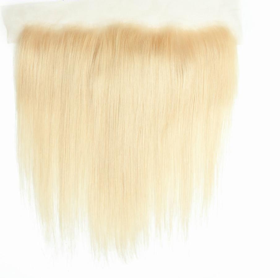 Brazilian Straight Lace Frontal 13"x4" - 613 Blonde - Exotic Hair Shop
