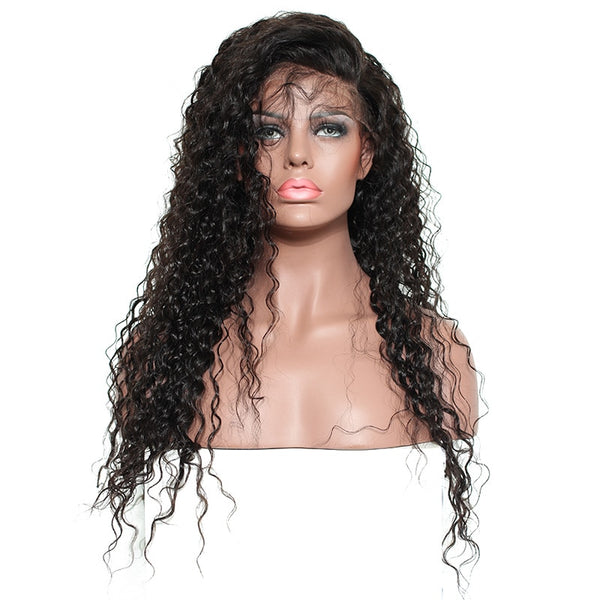 Brazilian Exotic Wave 360 Lace Frontal Wig with Pre-Plucked Baby Hair - Exotic Hair Shop