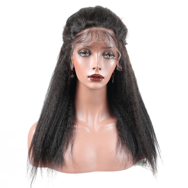 Brazilian Exotic Straight 360 Lace Frontal Wig with Pre Plucked With Baby Hair - Exotic Hair Shop