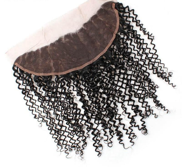 Indian Curly Hair Lace Frontal 13"x4" - Exotic Hair Shop