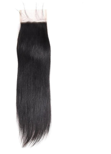 Indian Straight Hair 4"x4" Lace Closure - Exotic Hair Shop