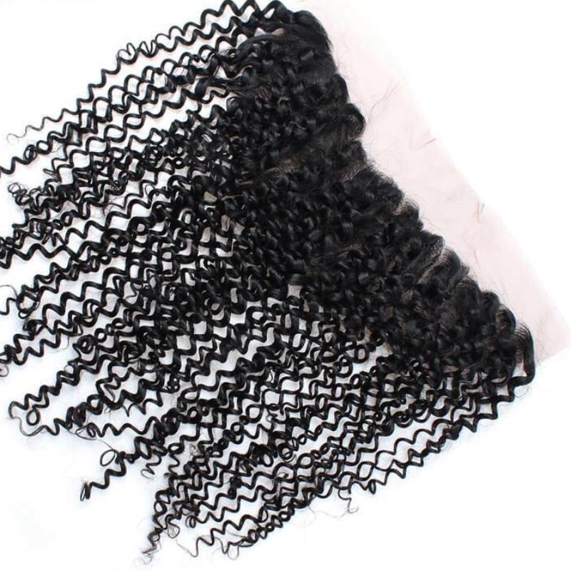 Brazilian Curly Lace Frontal 13"x4" - Exotic Hair Shop