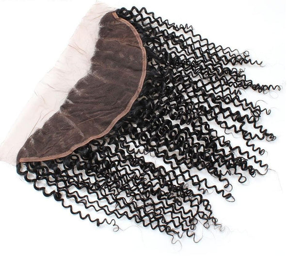 Malaysian Curly Hair Lace Frontal 13"x4" - Exotic Hair Shop