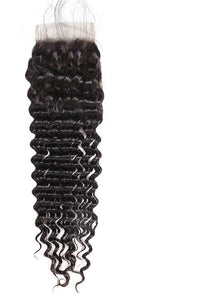 Indian Exotic Wave 4"x4" Lace Closure - Exotic Hair Shop