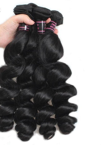4 Malaysian Loose Wave Bundles - Exotic Hair Shop