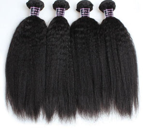 4 Indian Yaki Straight Hair Bundles - Exotic Hair Shop
