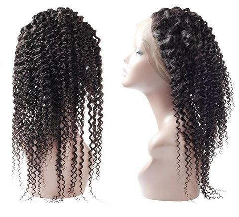 Malaysian Curly 360 Lace Frontal - Exotic Hair Shop
