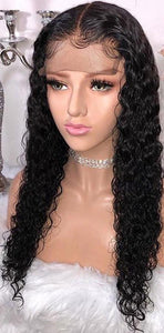 Brazilian Curly 360 Lace Frontal Wig with Pre-Plucked Natural Hairline - Exotic Hair Shop