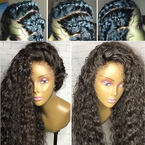 Brazilian Exotic Loose Curl 360 Lace Frontal Wig with Pre-Plucked Baby Hair - Exotic Hair Shop