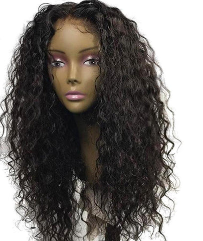 Brazilian Curly 360 Lace Frontal Wig with Pre-Plucked Baby Hair - Exotic Hair Shop