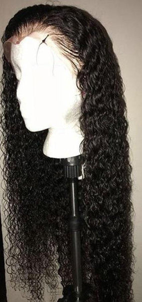 Brazilian Curly 360 Lace Frontal Wig with Pre-Plucked With Baby Hair - Exotic Hair Shop