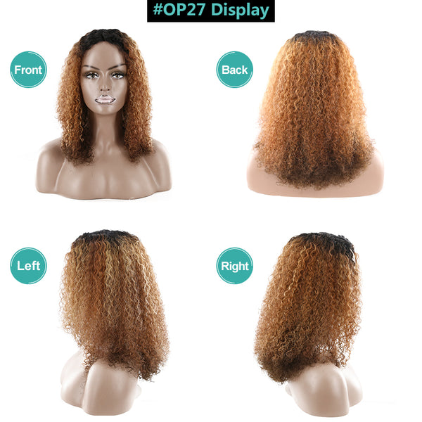 Brazilian Exotic Loose Curl U Part Lace Wig - Exotic Hair Shop
