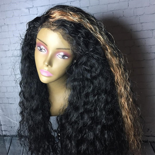 Brazilian Curly Glueless 13x6 Lace Front Wig - Exotic Hair Shop