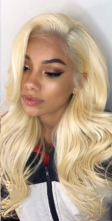 Brazilian Body Wave Lace Front Wig in Blonde Color #613 - Exotic Hair Shop