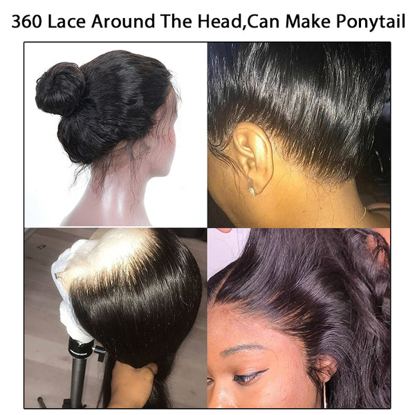 Brazilian Exotic Wave 360 Lace Frontal Wig with Pre-Plucked Baby Hair - Exotic Hair Shop