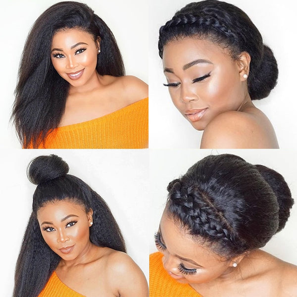 Brazilian Exotic Straight 360 Lace Frontal Wig with Pre Plucked With Baby Hair - Exotic Hair Shop