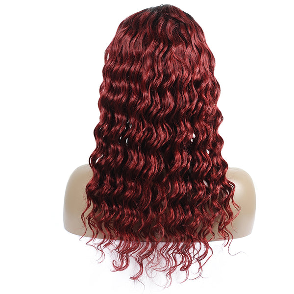 Brazilian Loose Exotic Wave Wig in Colors 1B/99J - Exotic Hair Shop