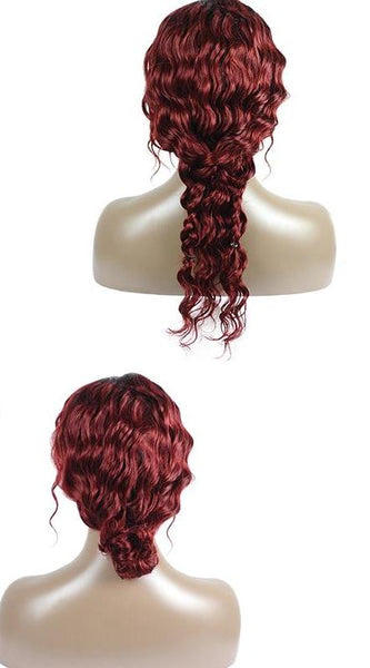 Brazilian Loose Exotic Wave Wig in Colors 1B/99J - Exotic Hair Shop