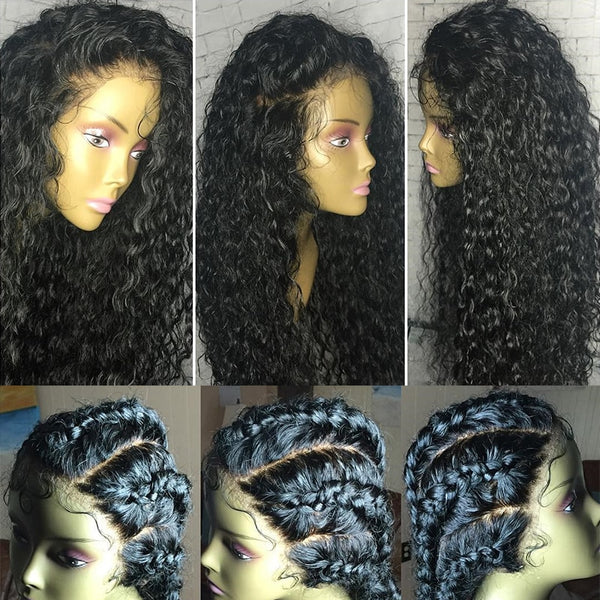 Brazilian Curly Glueless 13x6 Lace Front Wig - Exotic Hair Shop