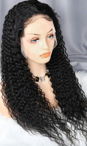Swiss Lace Brazilian Water Wave Lace Front Wig - Exotic Hair Shop