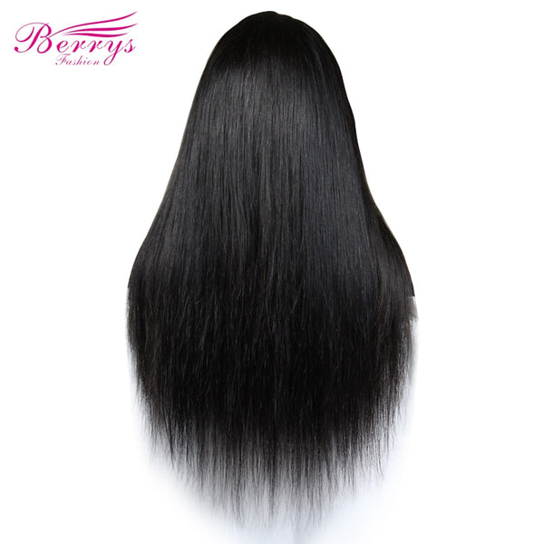 Swiss Lace Peruvian Straight Lace Front Wig - Exotic Hair Shop